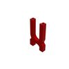 ARRMA ARA320666 Aluminium Bracket Red