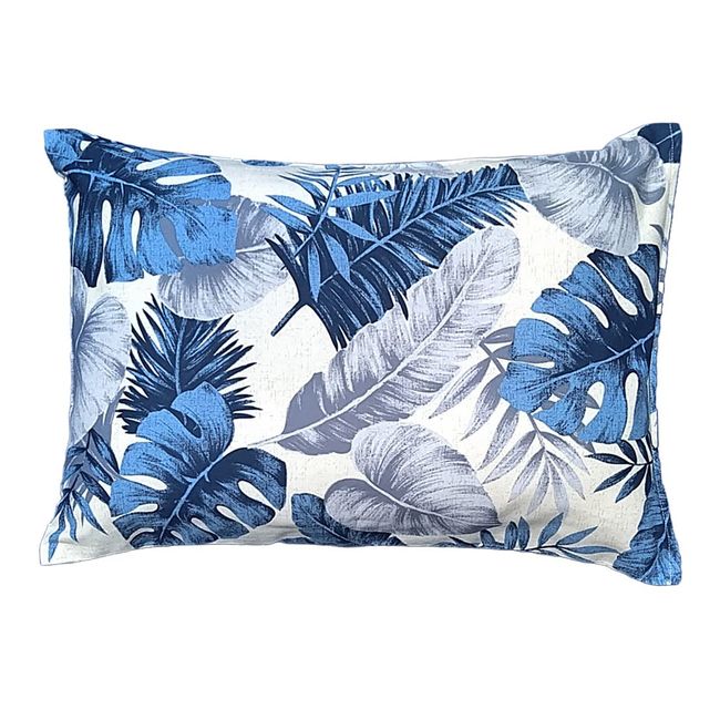 Pillowcase 43 63 Ox Hawaiian Leaf Japanese Blue Pillowcase 43x63 Pillow