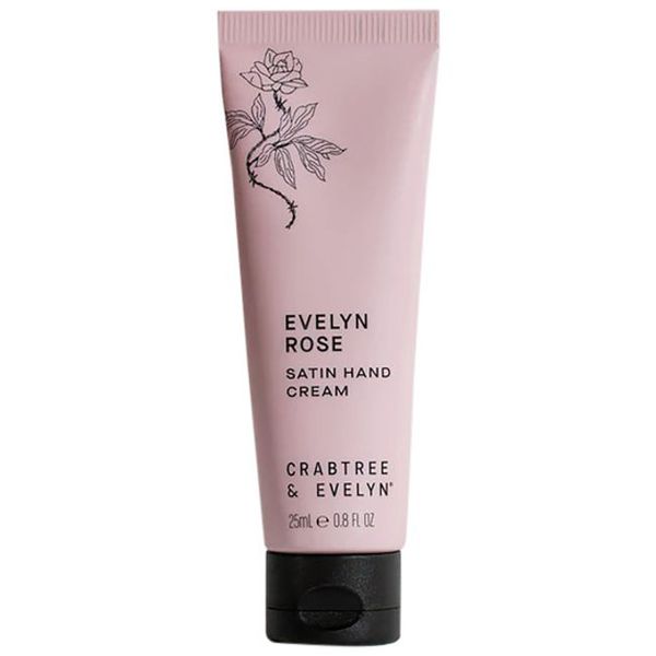 Crabtree & Evelyn Rose Satin Hand Cream (25Ml/0.8Oz)