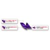 DUEL A1737-PU-Purple Tip Run Lure Egging Flapper Sinker 0.5 oz (15 g)
