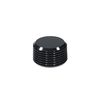 Breezliy 3/4 NPT Male Thread Allen Head Socket Pipe Plug Fitting Aluminum Black（2pcs）