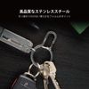 NITEIZE DDK-11-R3 Dual Pass Key Ring, Stainless Steel, Silver