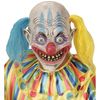 WIDMANN 00403 – Maske Psycho Clown mit Haar zweifarbig, Einheitsgröße
