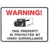 WHOLESALE BULK SECURITY VIDEO CAMERA WARNING STICKER LOT FOR HOME PARTY STORE 