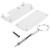 Zero/W Protective Case Ultra-Thin Aluminum Alloy Box with Non-Slip Function(Silver)