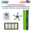 Refill Kit for iRobot Roomba S9 S9+ Roller Side Brush Filter Zipper Dust Bag
