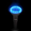 only fire High Pressure Propane Cast-Iron Replacement Round Burner with Orifice Brass Fitting