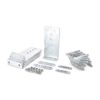 Sturdy Built (8) 10" Galvanized L-Type Boat Trailer Bunk Bracket Kit for 3x3 Galvanized Cross Members