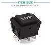 ACROPIX Window Rocker Switch Car On/Off Instant Power Universal Black 1 Pcs
