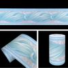 LoveFaye Blue Bowknot Pattern Removable Wallpaper Border Self Adhesive Stciker Kitchen Bathroom Wall Decor