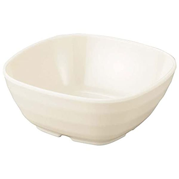 Melamine Tableware, Small Square Bowl (Small), CK-51 Cream