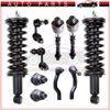 Front Struts & Sway Links & Tie Rods Ball Joints For Frontier Pathfinder Xterra