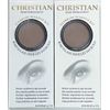 Christian Semi-Permanent Eyebrow  Makeup Kit, #2 SETS,  BROWN