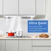 30 inch Kitchen Insert Range Hood 800CFM  Built-in Vent Stainless Steel 3-Speed