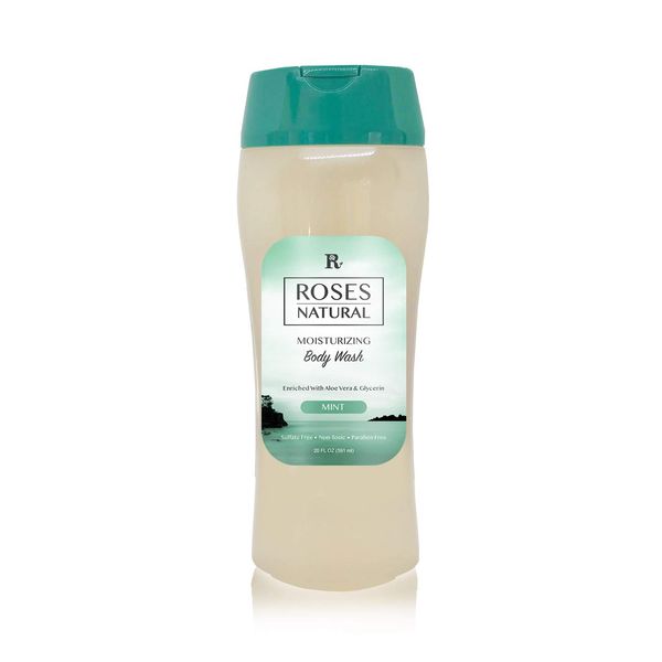 Roses Natural Moisturizing Body Wash 20oz