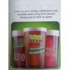Holiday- isms  Drink Decals 16 reusable static-clink drink markers