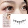 CLEAREYELASH Natural False Eyelashes 3D Matsueku 5 Pairs (D01)
