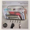 Order Home Wall Organizer Key Rack Letter Holder 5 Hooks Black Wire Wall Mount
