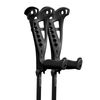 FDI Access Comfort Fit Rubber Non-Slip Replaceable Crutch Handle Grips - Black