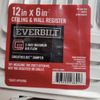 Everbilt 12 in. X 6 in. 3-Way Fixed Curved Blade Wall/Ceiling Register