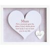 Arora Said with Sentiment ‘Mum’ Heart Frame 7604, Multicolour, One Size