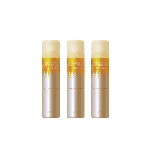 Gold Sparkling 8.5 oz (240 g) x 3 Sets