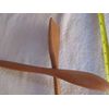 2 Piece Kitchen Beech Wood Utensil Set - Large Comfortable Handle NICE