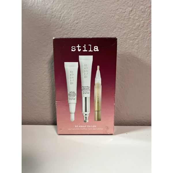 Stila All About the Lips Lip Care Kit ($86 Value) New In Box