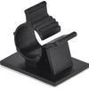 Adjustable Adhesive Nylon Wire Cable Clips Clamps – Black (Pack of 50)