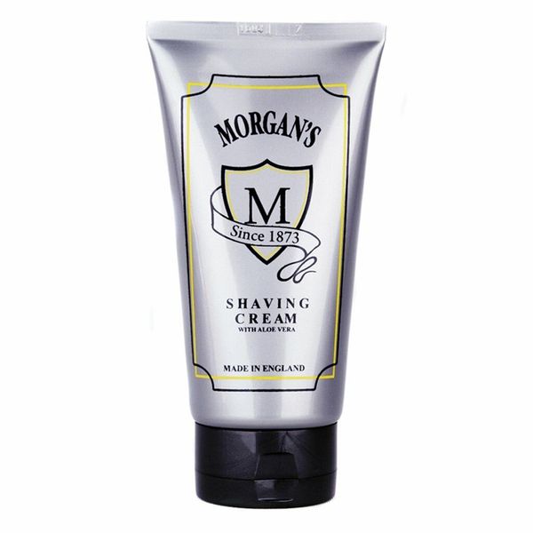 MORGAN'S Shaving Cream with ALOE VERA Wheat Germ Oil Vitamin E Tube 150ml ENGLAND-