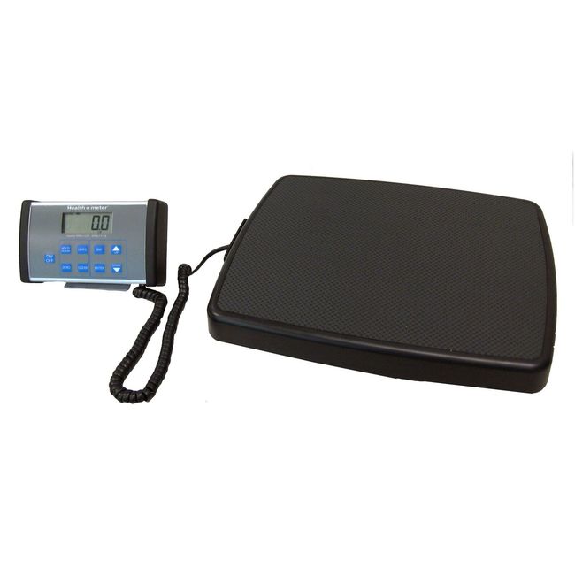 Health O Meter LCD Floor Scale 500 lbs/ 220 kg Capacity