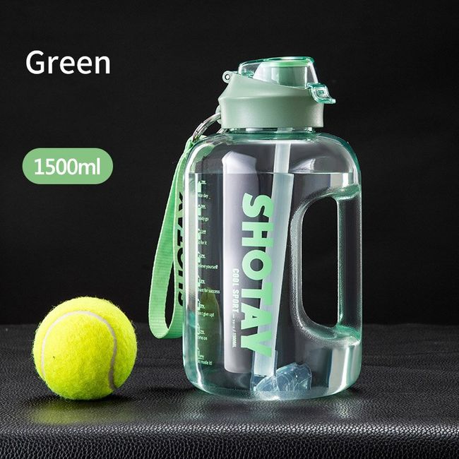 1500ml Training Sport Bottle Kettle Large GYM Bottle BPA Free 1 Gallon  Water Bottle Drink Waterbottle Water Bottl Cup