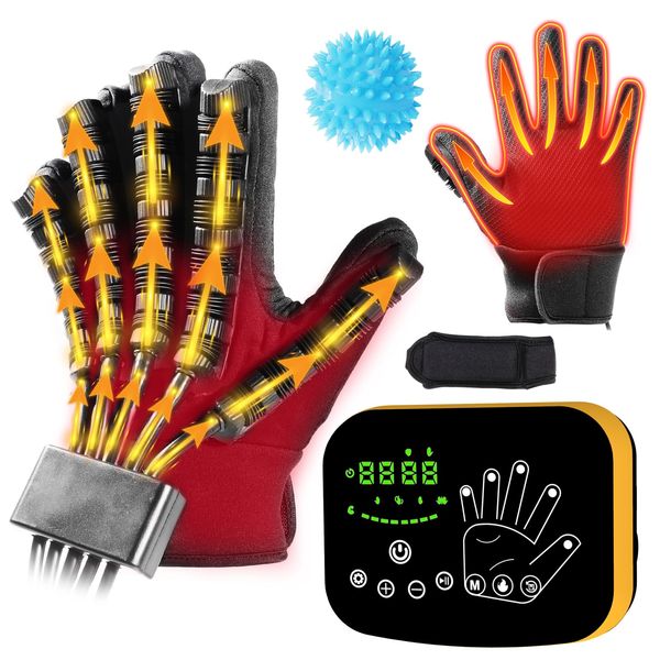 [MZU] Latest Version Rehabilitation Gloves, Rehab Gloves, Rehab Hand, Finger Rehabilitation Goods, Hand Rehabilitation Equipment, Rehab Gloves, Rehabilitation Gloves, Heated Rehabilitation Gloves,