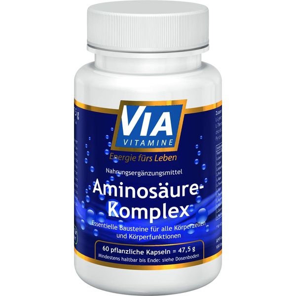 Amino Acid Complex 60 Capsules, Improved Formula