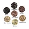 Micro Rings Nano Rings with Silicone Micro Link for Extensions 5.0 x 3.0 x 3.0 mm Light Brown Pack of 500