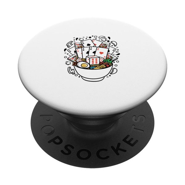 Ramen Playing Cards PopSockets Swappable PopGrip