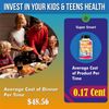 Kids Omega 3 Brain Focus & Attention Gummies Improves Memory, Concentration-60ct