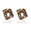 CONPHERON M5 Cage Nuts Carbon Steel Galvanized Square Insert Nuts for Server Rack Cabinet Mounting (30 Pack)