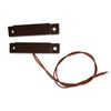 3 Door & Window Alarm Contact Switch Normally Closed, Wired Surface Mount-Brown