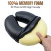 Massage Face Cradle with Cushion Massage Table Headrest, Fit Most Massage Table, Memory Foam, Adjustable