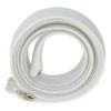Fisual Expandable Zip Up Cable Tidy (2 Metres, White)