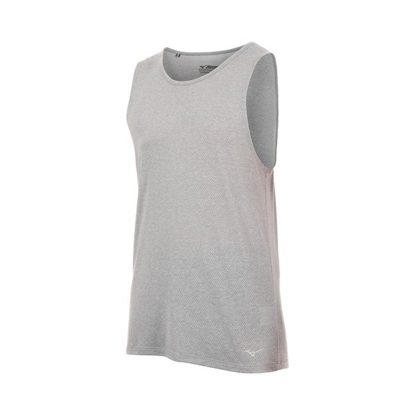 Mizuno Men's Standard Infinity Singlet, Quiet Shade, Small