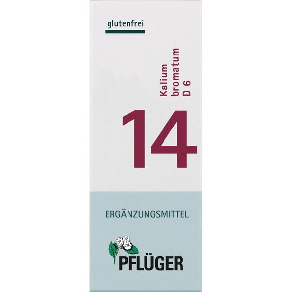 Pflüger Biochemie Nr.14 Kalium bromatum D6 Tabletten, 400 St. Tabletten
