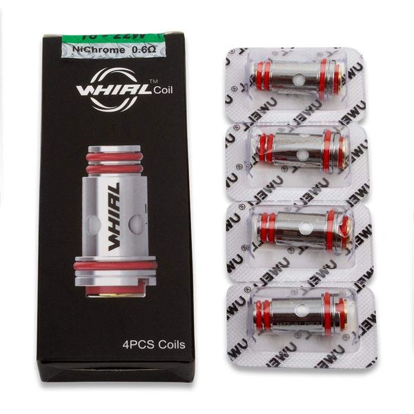 Uwell Whirl Coils - 4 Pack [0.6 Ohm]