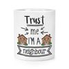 Trust Me I'm A Neighbour Makeup Brush Pencil Pot