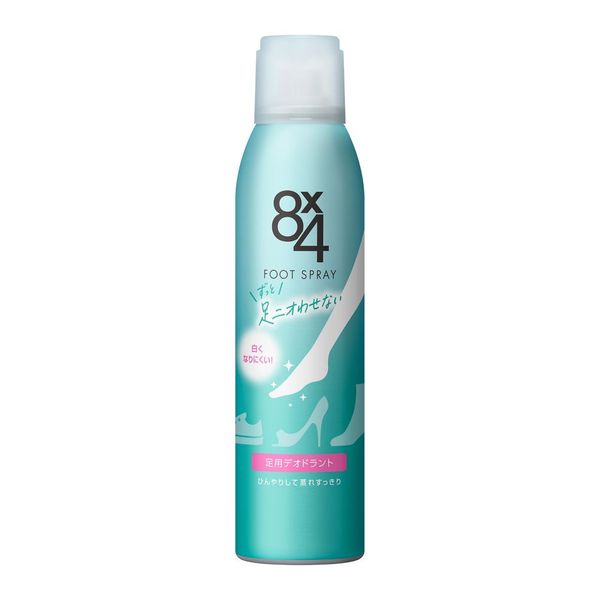  Kao 8x4 Eight Four Foot Spray 135g 1 bottle Foot deodorizing powder Contains antibacterial ingredients to prevent the growth of odor-causing bacteria Quasi-drug (4901301222268)