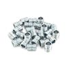 QWORK Universal Threaded Connector Set for 0.75" Diameter Posts - Pack of 25, Precision Designed Post Connectors with 0.67" Diameter x 0.88" Height Dimensions
