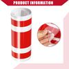Hihaha Hood Stripe Pattern Sticker/Outer for Car/Durable / 1 Pcs Red