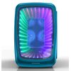 Frigidaire, 6 Can/4 Liter LED Light Up Mini Personal Fridge Cooler, Blue