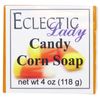 Candy Corn Glycerin Soap by Eclectic Lady, 4 oz Bar